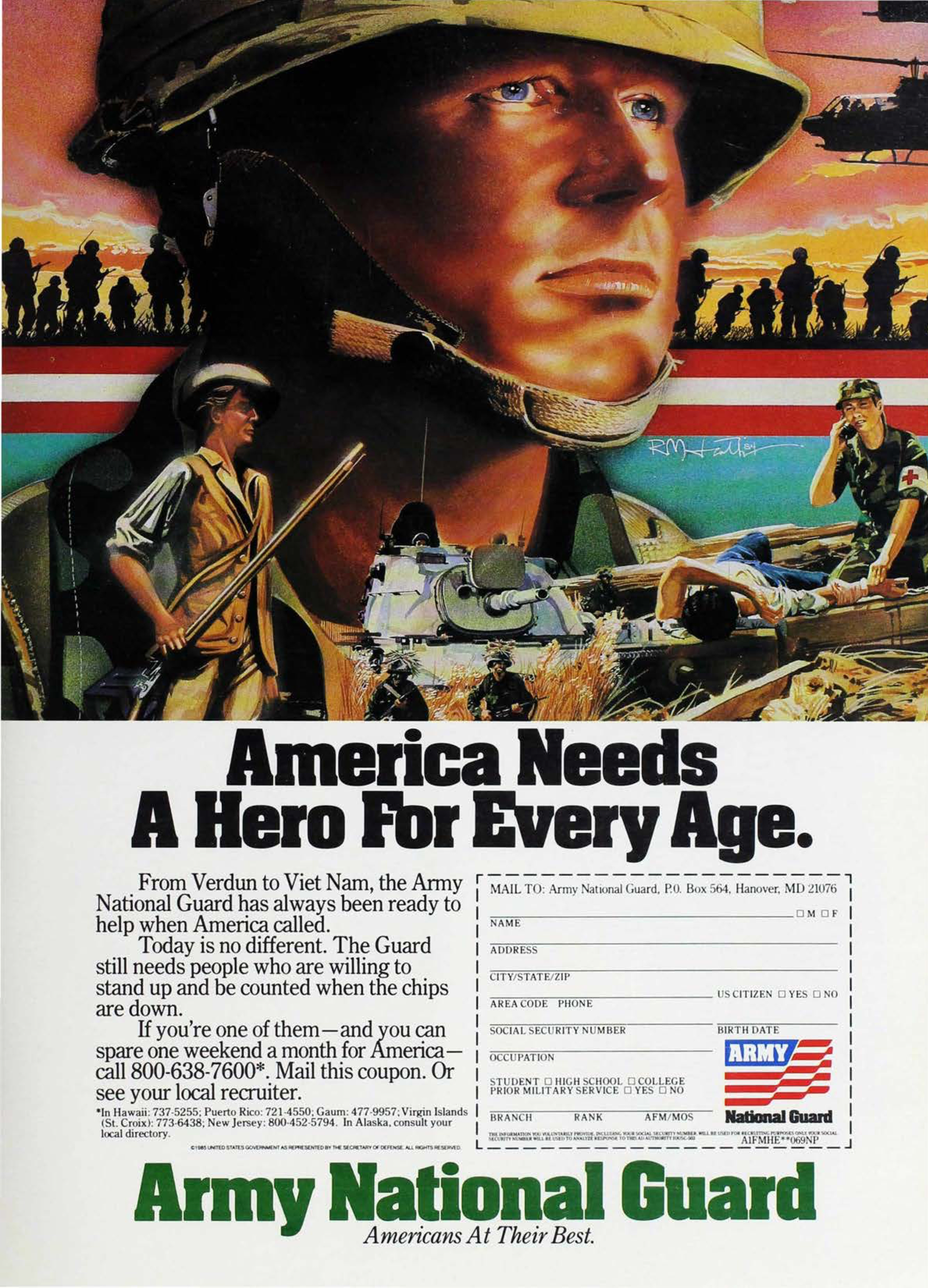 Army National Guard, June 1989